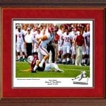 Vinnie Football Framed Sunseri Print