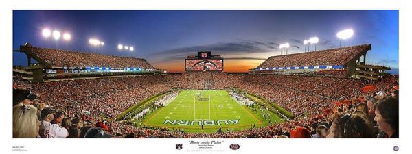 Home on the Plains Auburn Jordan Hare Stadium Panoramic