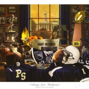Penn State Nittany Lion Traditions print by Gamble