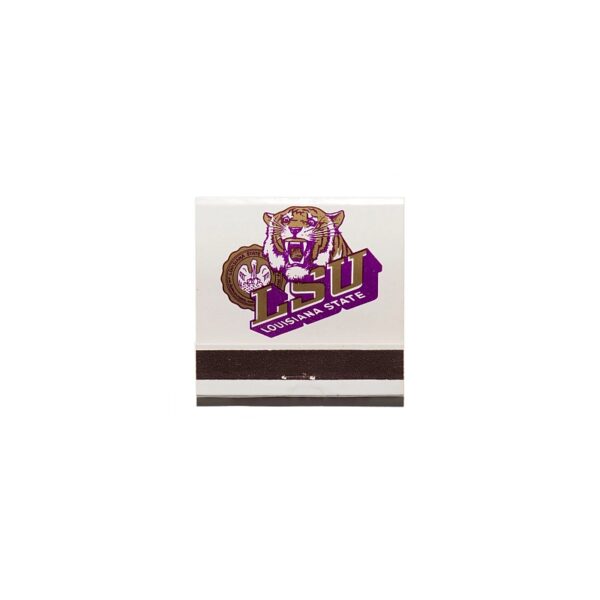 Match South Vintage LSU Tigers matchbook print