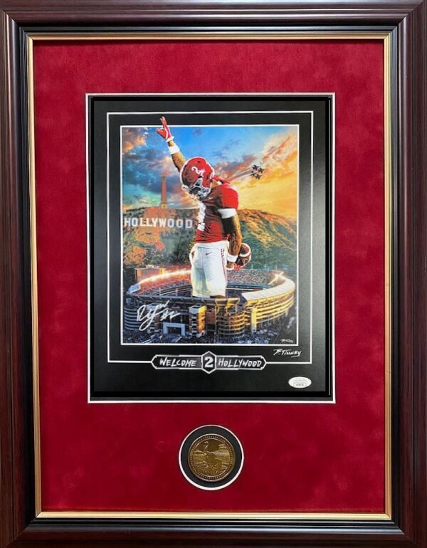 Welcome 2 Hollywood Ryan Williams Autographed print/coin framed