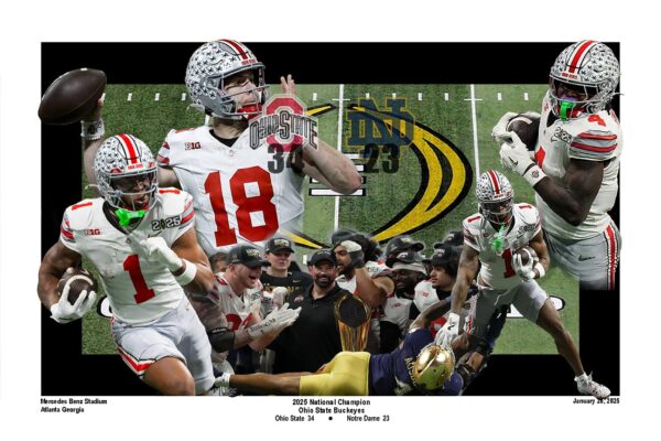 Ohio State National Championship 2024 print