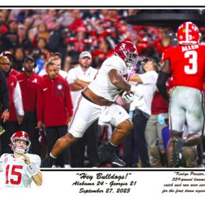 Hey Bulldogs! Proctor print