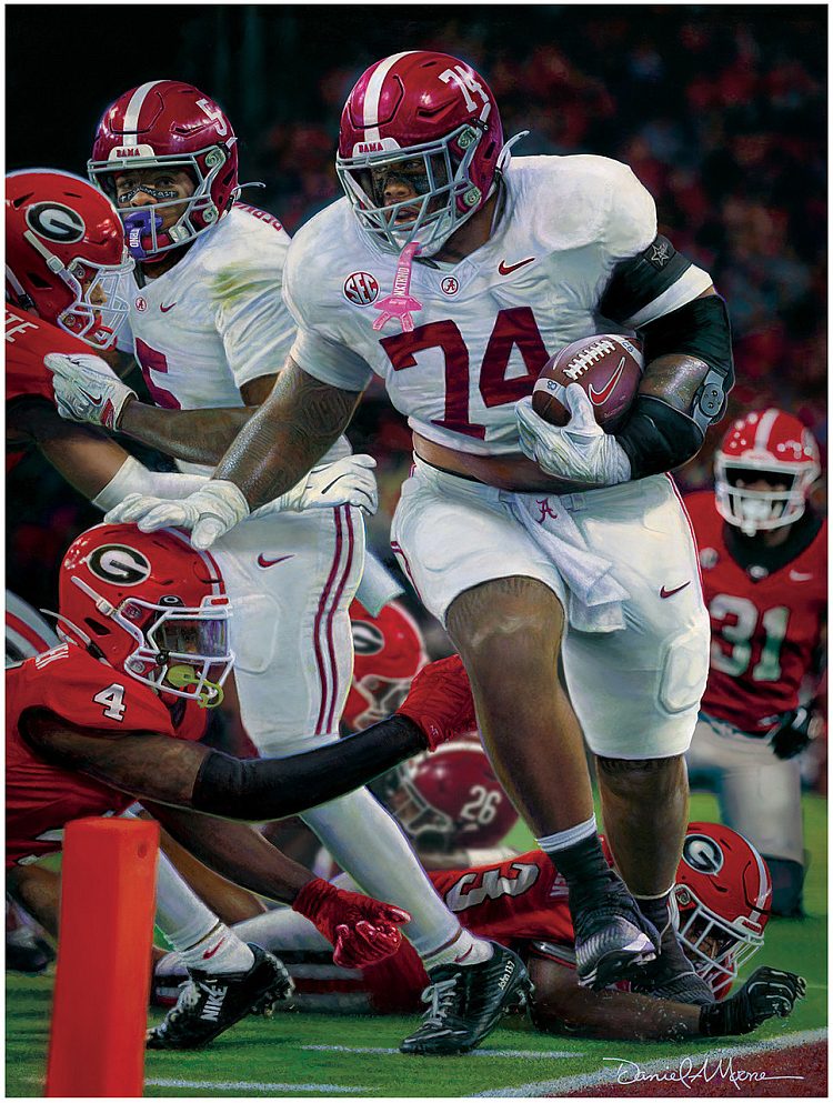 Krispy Screen Giclee Collectors Edition print by Daniel Moore