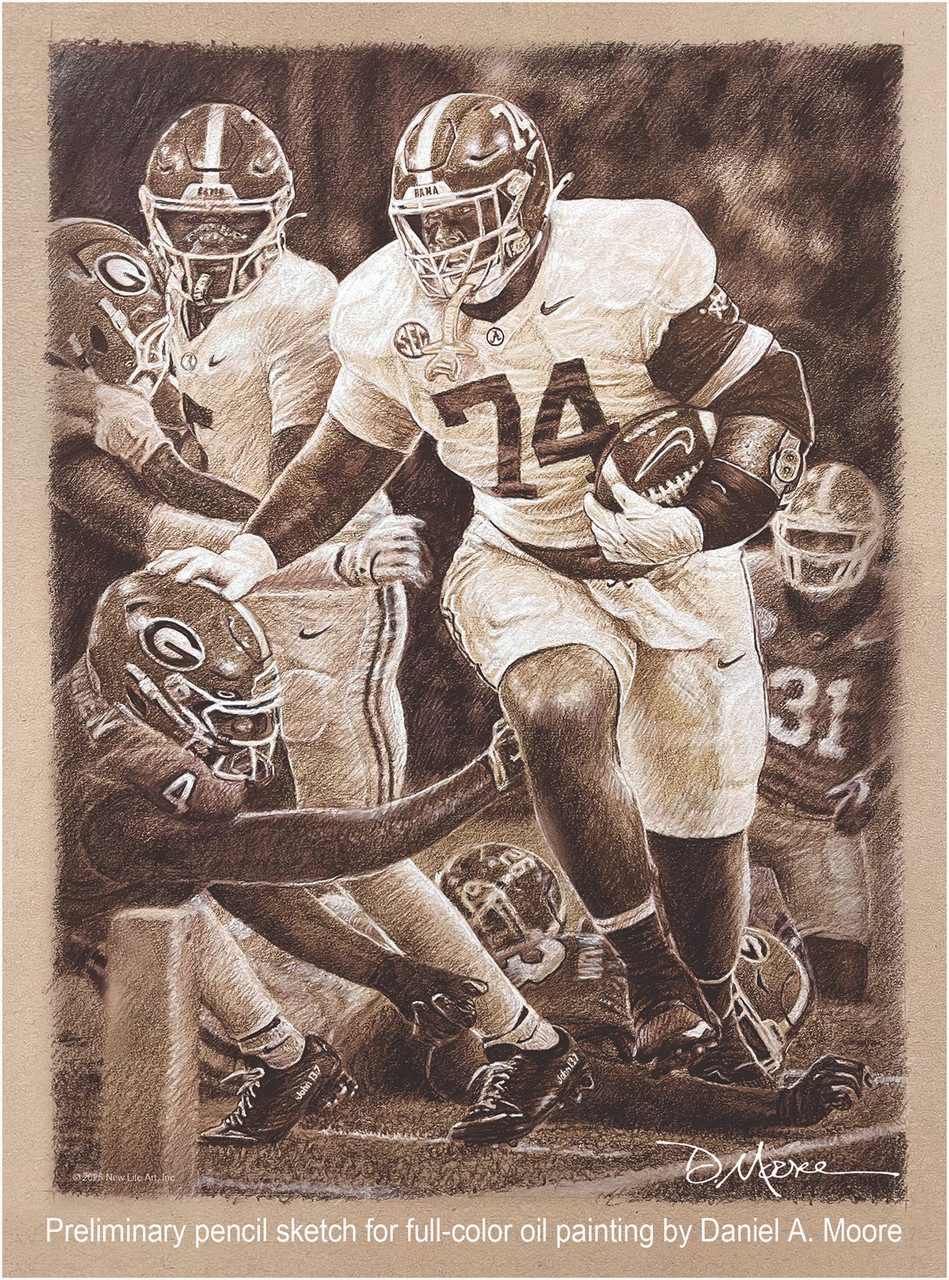 Krispy Screen Giclee Collectors Edition print by Daniel Moore