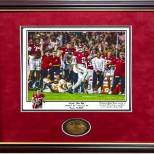 Light'em Up Framed print with coin