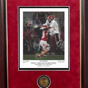 Game Changer Bernard framed print and coin