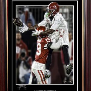 Mossed in Norman, Bernard catch framed print