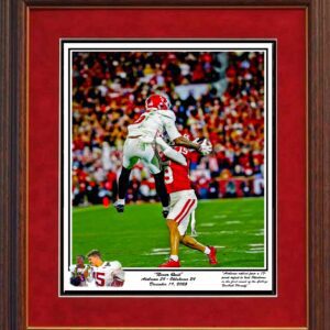 Never Quit Bernard catch framed print