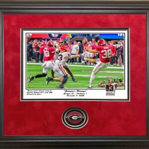 Georgia's Revenge framed print with seal