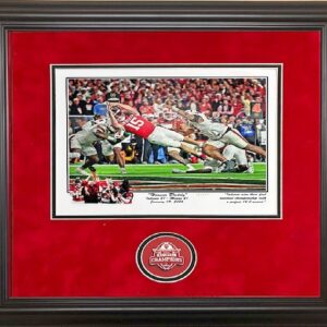 Hoosier Daddy framed print w/ seal