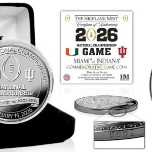 2025-26 CFP National Championship Silver Game Coin
