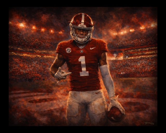 Ryan Coleman-Williams print by Tinney