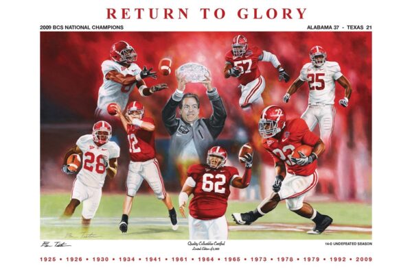 "Return to Glory" Teeter L/E large print